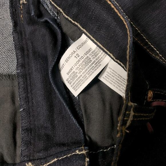 New Gloria Vanderbilt (Sz 12 Short) Amanda Jeans Heritage Fit Size 12 - Picture 6 of 6